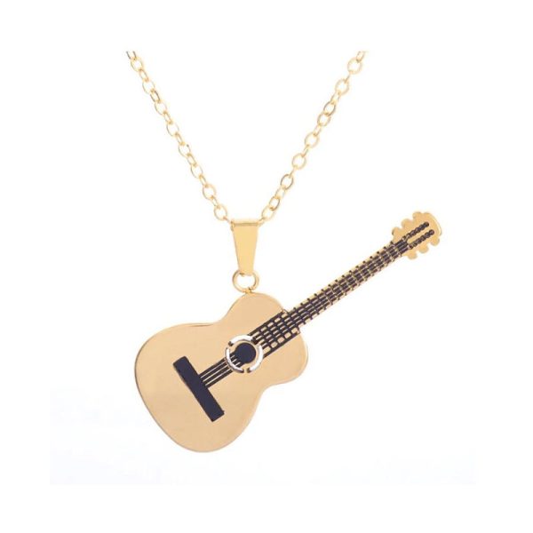 שרשרת גיטרה מוסיקלית לגבר ולאישה
