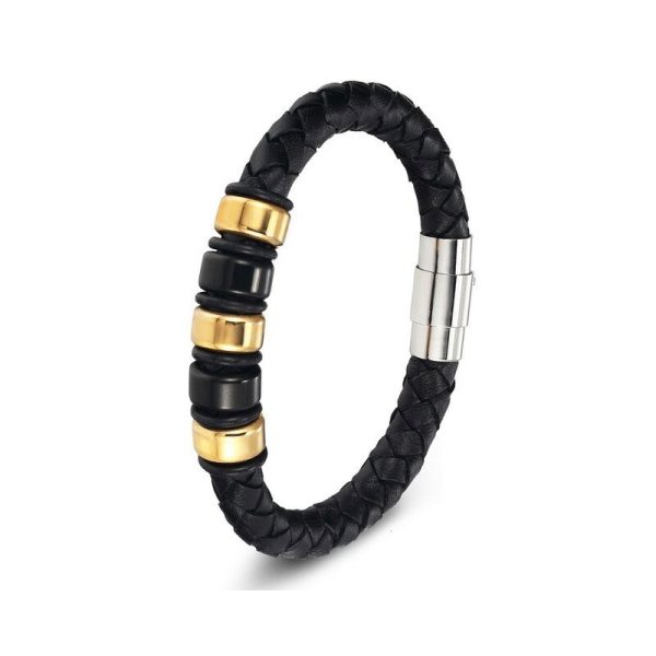 צמיד לגבר מעור 420