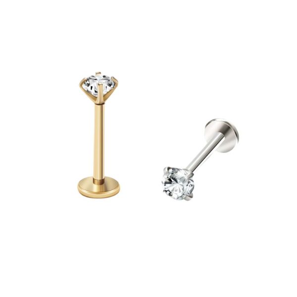 עגיל האף הברגה סחוס תכשיטים סליל טרגוס שפתיים